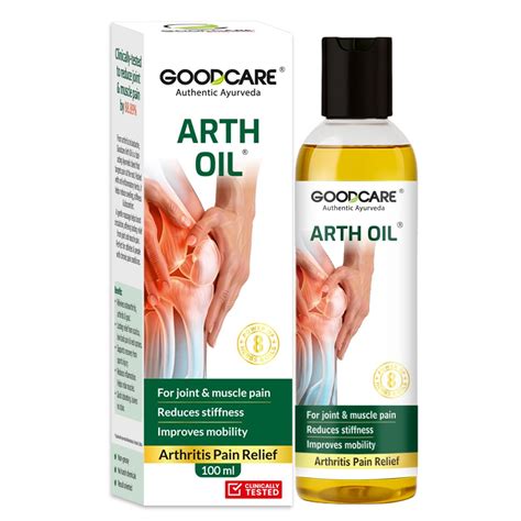 Goodcare Arth Oil 100ml | Ayurvedic Oil for Joint & Muscle Pain Relief ...