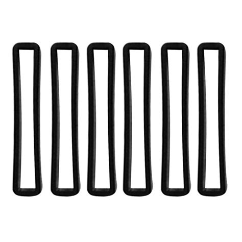 Segolike 6 Pieces Durable Black Plastic Scuba Diving 2'' Weight Belt ...