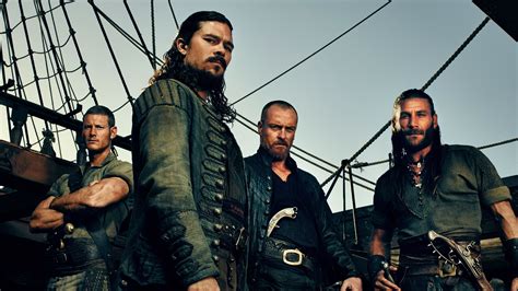 Download Luke Arnold John Silver (Black Sails) Toby Stephens Captain ...