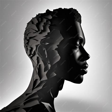 Premium Photo | Black man silhouette black lives matter african american