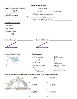 Image result for Geometry Formulas Measuring Angles