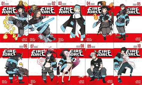 Fire Force Manga Set Vol 1-10 : Amazon.in: Books