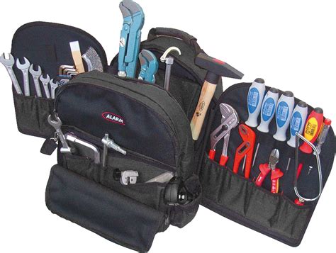 ALARM Textile bag 4-TRS, complete, with set of tools for sanitary and ...