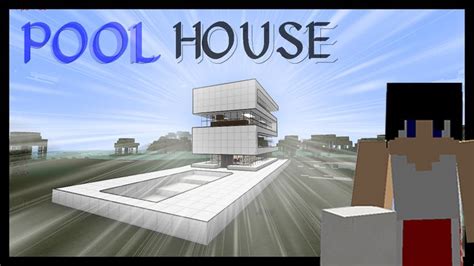 Image result for Halny Minecraft House Tutorial with Pool