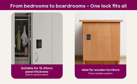 Godrej Smart Cabinet Lock| Biometric - 360° Fingerprint, 100 ...
