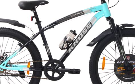 Kross Maximus Plus 26T Steel Single Speed Mountain Bike with Front & R ...