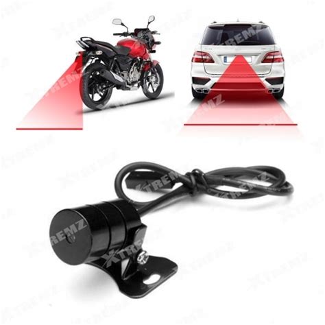 Xtremz Rear Safety Distance Warning Line Fog Red Color Laser LED light ...