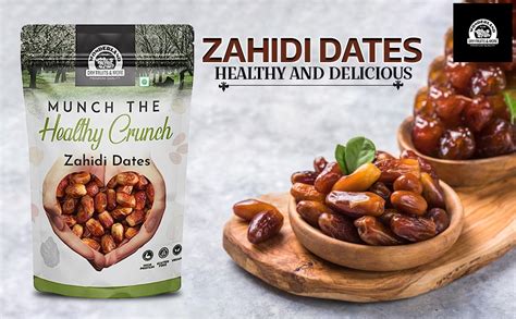 WONDERLAND FOODS (DEVICE) Dry Fruits Zahidi Dates 1Kg (500G X 2) Pouch ...