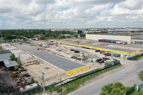 Progress on New Warehouses in Miami Dade, FL | Rycon Construction, Inc.