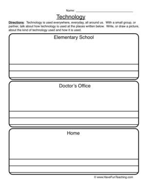 Describing Technology Worksheet 的图像结果