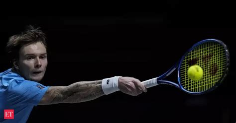 bublik: Tennis player Alexander Bublik loses cool, smashes three ...