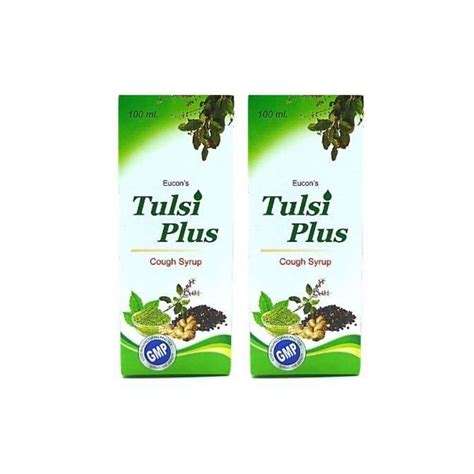 Tulsi Plus Syrup - Ayurvedic Cough Reliever - 100ml