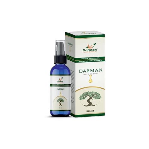 Buy Darman Hair Serum with Argan,Jojoba Oil & Vitamin E-50ml. (Pack of ...