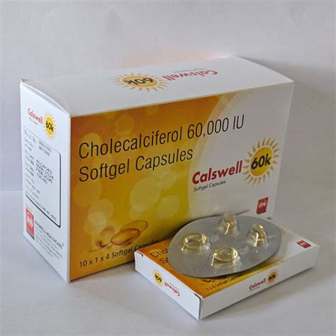CASWELL-D3 Softgel Capsules Manwell Healthcare