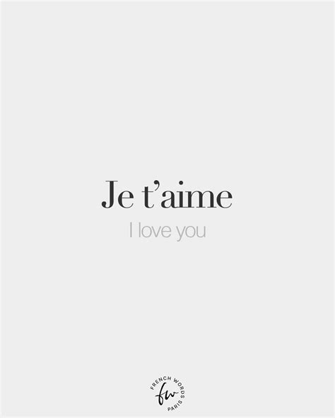 Love Quotes In French And Their Meaning French Love Sayings