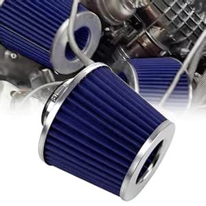 RYANSTAR RACING 63mm 2.5" High Flow Round Tapered Cone Cool Air Filter ...