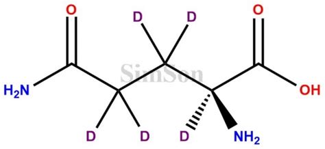 L-Glutamine-2,3,3,4,4-D5 | CAS No- 14341-78-7 | Simson Pharma Limited