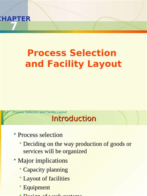 Process Selection and Facility Layout 的图像结果