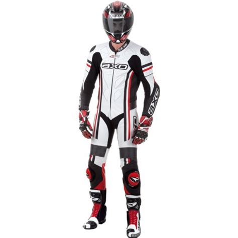 AXO Indy Leather Suit (White/Red, 48 US) : Amazon.in: Car & Motorbike