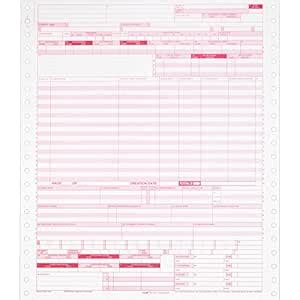 TOPS UB-04 Continuous Hospital Insurance Claim Form, 1 Part, 9.5 x 11 ...