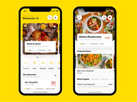 Food Delivery App. Restaurants | Food delivery app, Delivery app, Food app