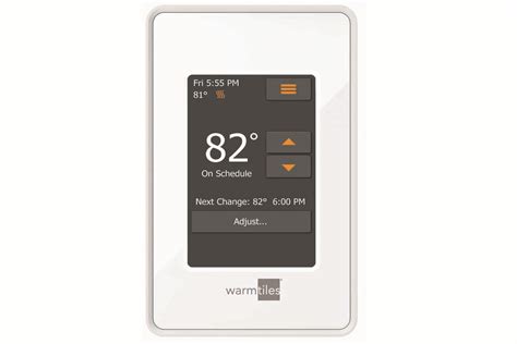 Floor-Warming Thermostat | JLC Online