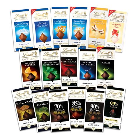 Lindt Excellence Bars - Delicious Chocolate Treats
