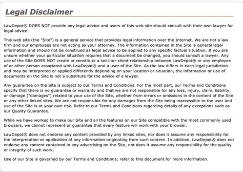 Image result for Accuracy Disclaimer Examples