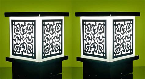 Lyse Decor Black Laser Cutting Design Modern Waterproof Metal Outdoor ...