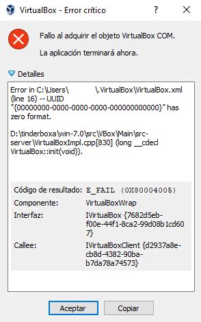 VirtualBox Rolling Back Error 的图像结果