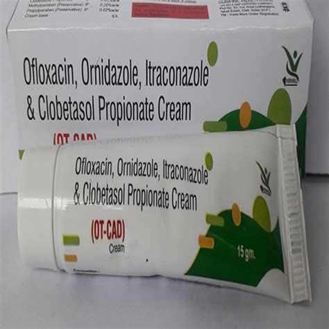OT CAD Cream - Ofloxacin, Ornidazole, Itraconazole & Clobetasol ...