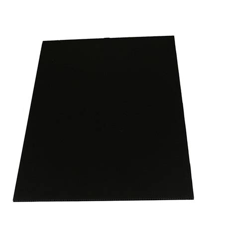 JMT Hollow PP Corrugated Sheets Size 4X6 Meter (Black)_Pack of 5 ...