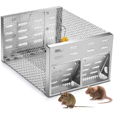 Rat Trap Cage 12 x 9 x 6 Inch for Indoor & Outdoor Use | HASTHIP® – Eleboat
