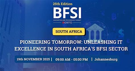BFSI INNOVATION & TECHNOLOGY SUMMIT - SOUTH AFRICA, Focus Rooms ...