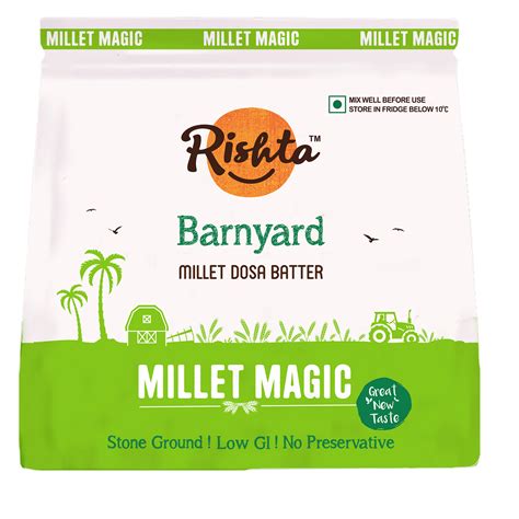 Rishta Barnyard Millet Dosa Batter – Rishta Foods