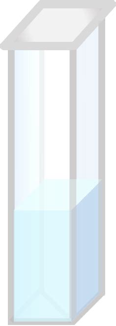 Spectrophotometer Blank | Test Sample Cuvette Micropipette