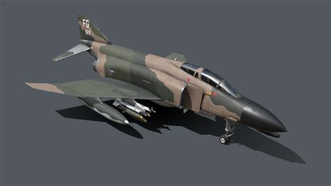 F-4C Phantom II - Buy Royalty Free 3D model by Tim Samedov ...