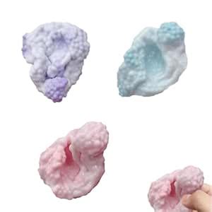 3PCS Squishy Ball, Squishy Toy, Taba Squishy, Stress Relief Squishy ...