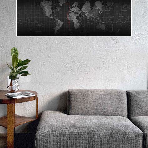 WORLD MAP Poster | Big Infinity Poster – The Poster Valley