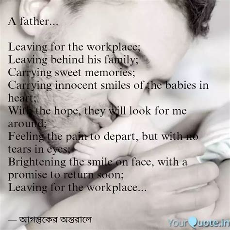 A father... Leaving for ... | Quotes & Writings by Agantuker Antarale ...