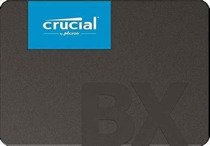 Crucial BX500 1 TB Desktop, Laptop Black SATA Internal Solid State ...