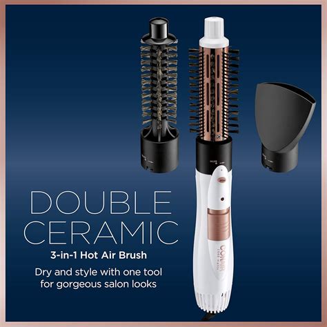 Conair Double Ceramic 3-in-1 Hot Air Brush User Manual