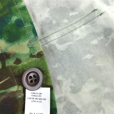 Buy 395 Sid Mashburn Waxed Cotton Watercolor Camo Military Jacket Mens ...