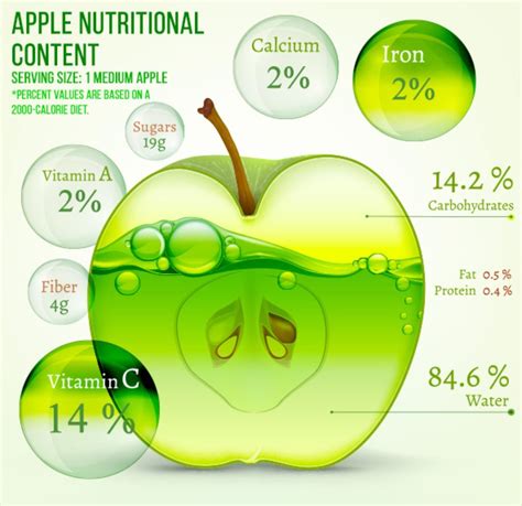 Calories In A Large Green Apple at Patricia Marsh blog