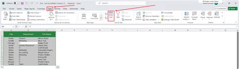 How to Sort Multiple Columns in Excel 的图像结果