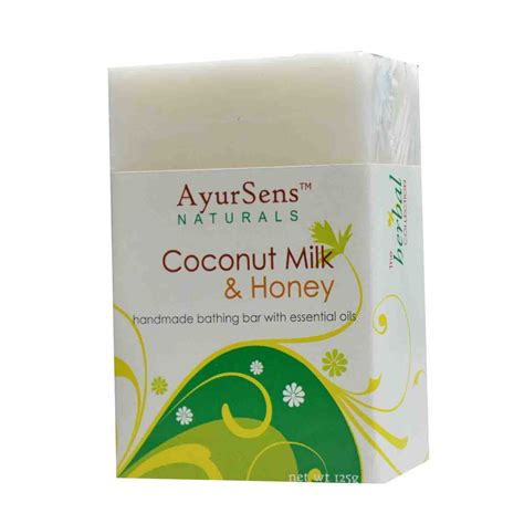 Ayursens Naturals Coconut Milk & Honey Handmade Soap : Amazon.in: Beauty