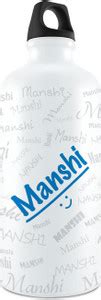 HOT MUGGS Me Graffiti Bottle - Manshi 750 ml Bottle - Buy HOT MUGGS Me ...