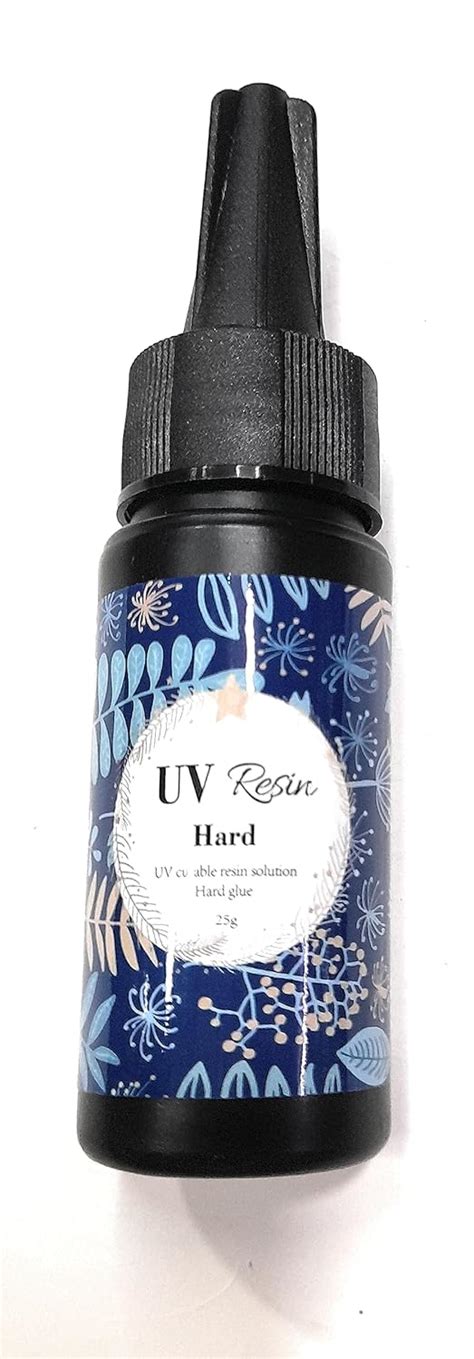 Ditya Crafts UV Resin Hardener, Transparent UV Curing Resin Glue Hard ...