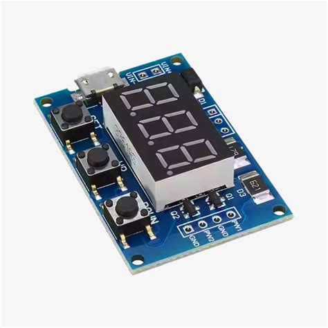 Dual Channel Frequency Adjustable PWM Signal Generator Module ...