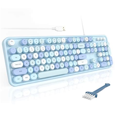 Amazon.in: Buy MOFII Computer Keyboards Wired, Plug Play USB Full Size ...